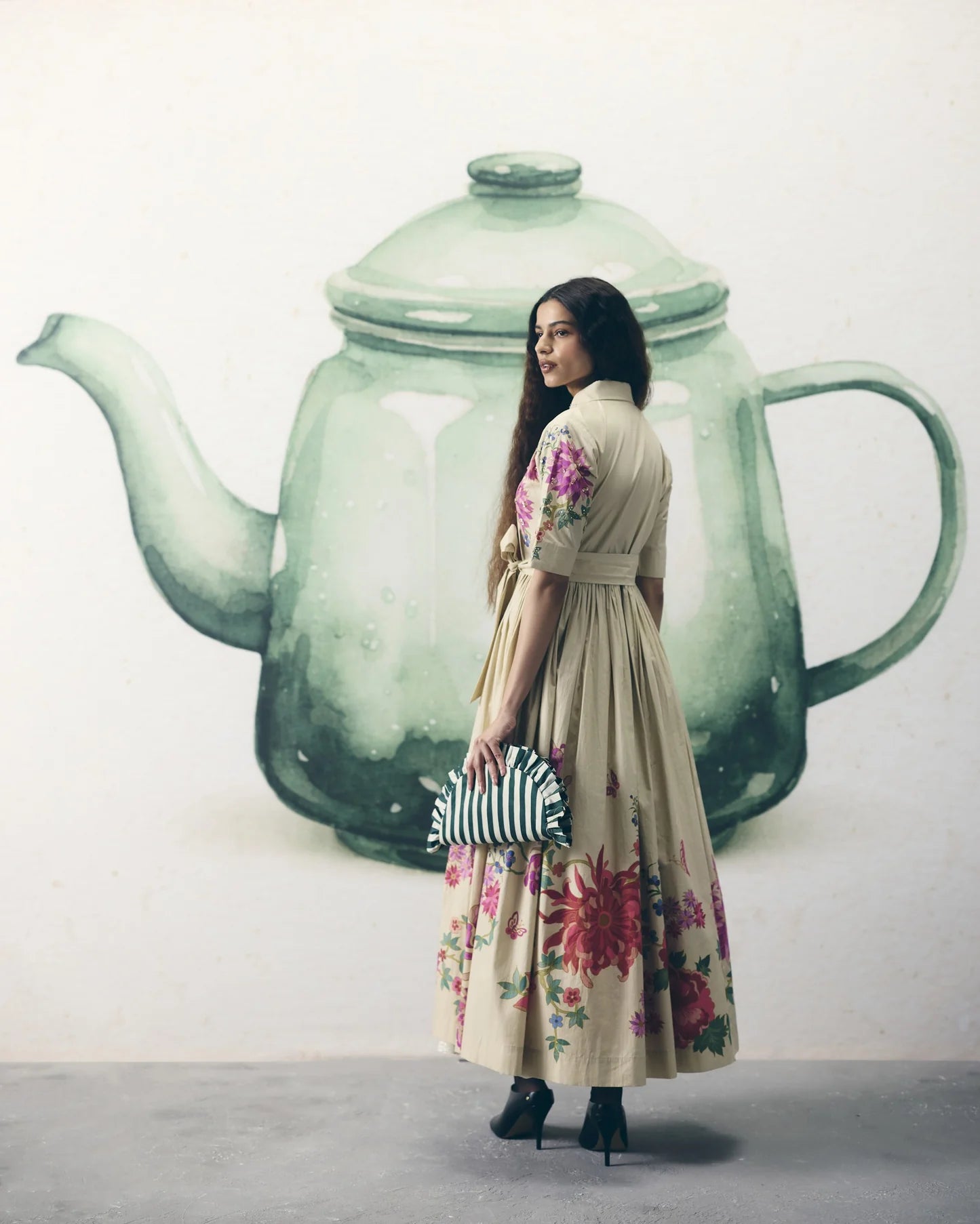 Moonflower Tie Dress