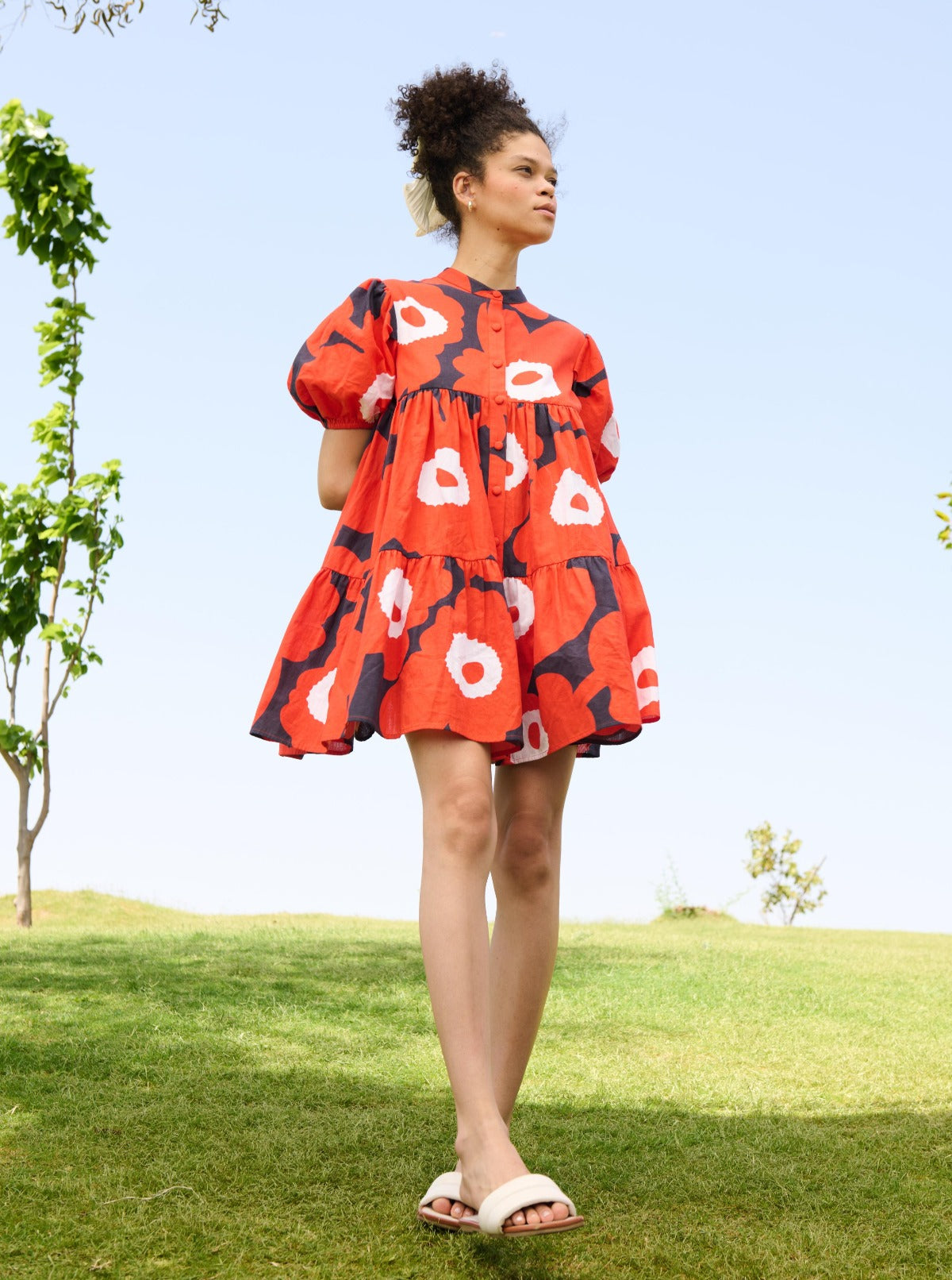 Layla Dress (Red & Black Mekko)