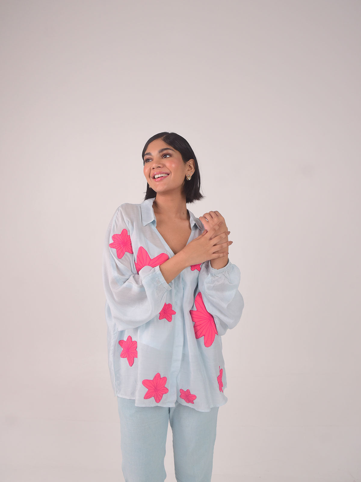 Sadie Applique Modal Shirt