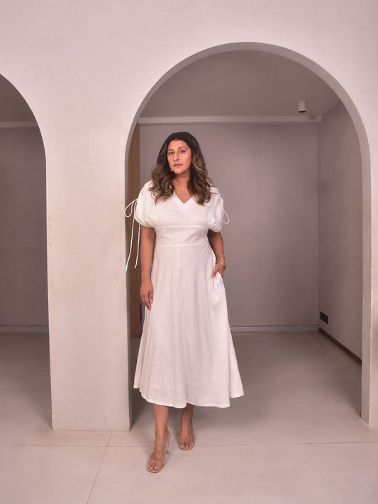 Sophie Day Dress - White