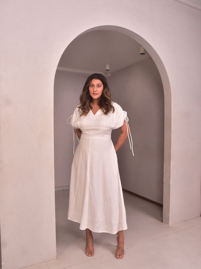 Sophie Day Dress - White