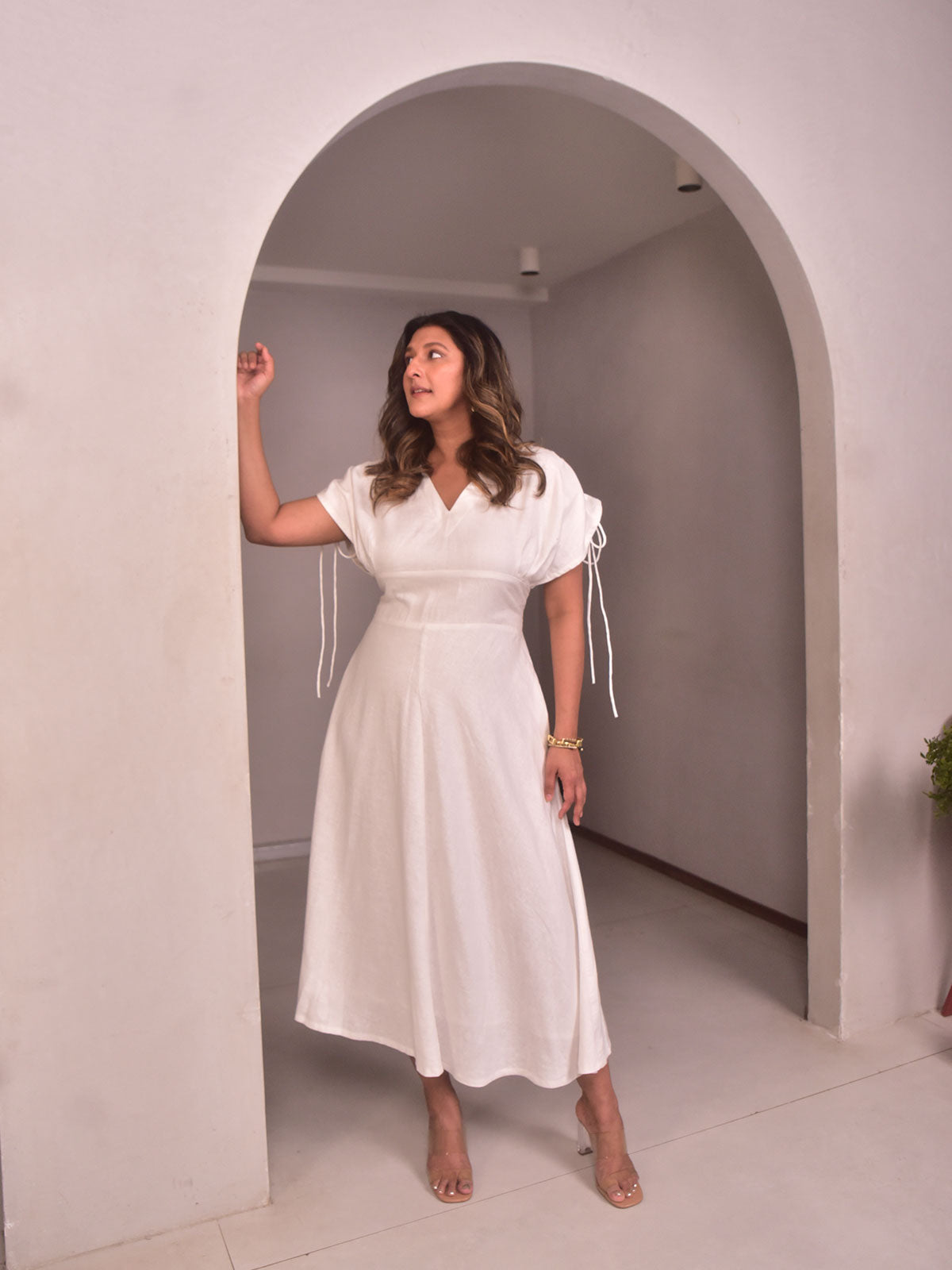 Sophie Day Dress - White