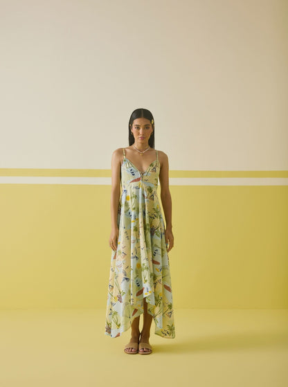 Summer Sea Lyocell Dress