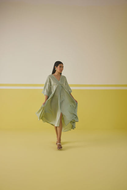 Summer Soul Lyocell Kaftan Dress Shuffling Suitcases Summer Soul Lyocell Kaftan Dress Shuffling Suitcases