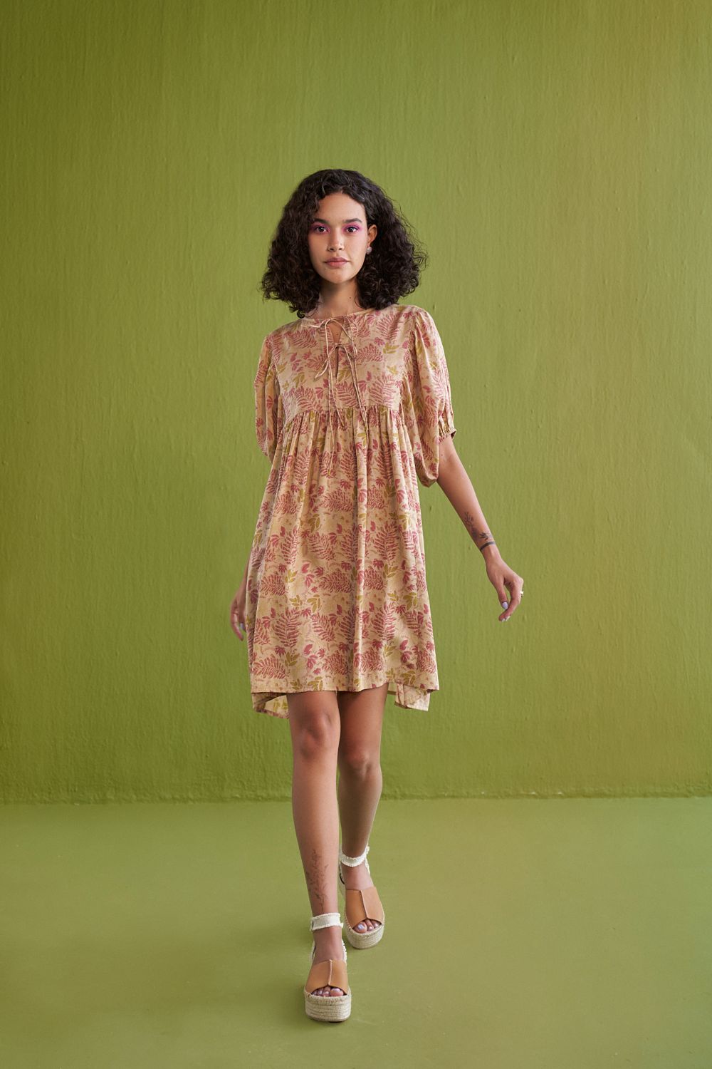 Sunset Wilds Lyocell Dress