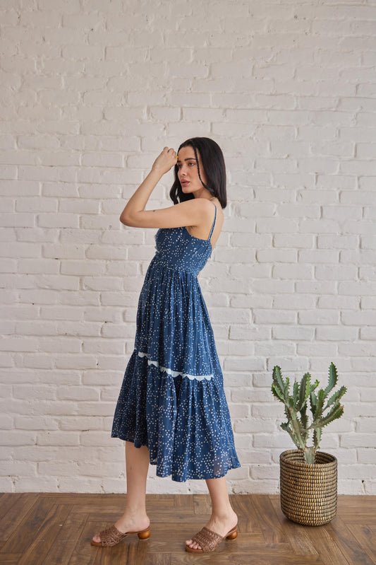 Starlit Indigo Dress