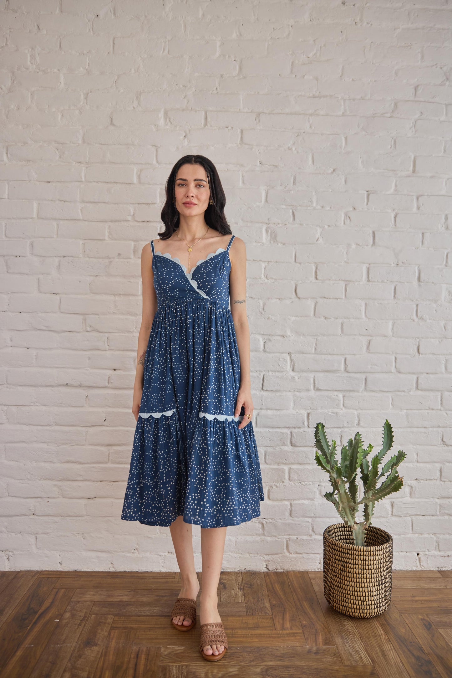 Starlit Indigo Dress