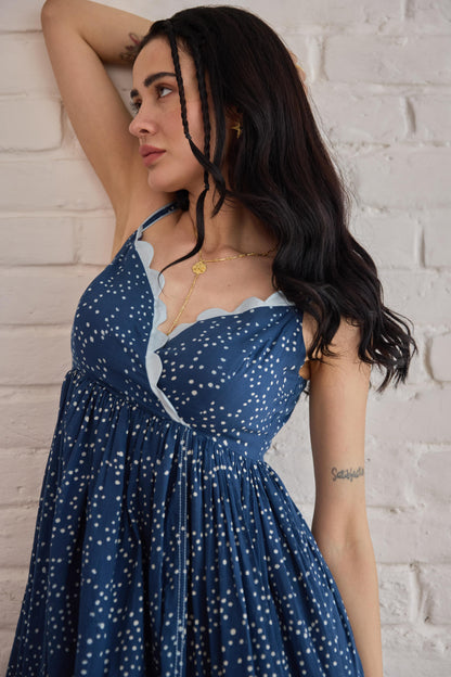 Starlit Indigo Dress