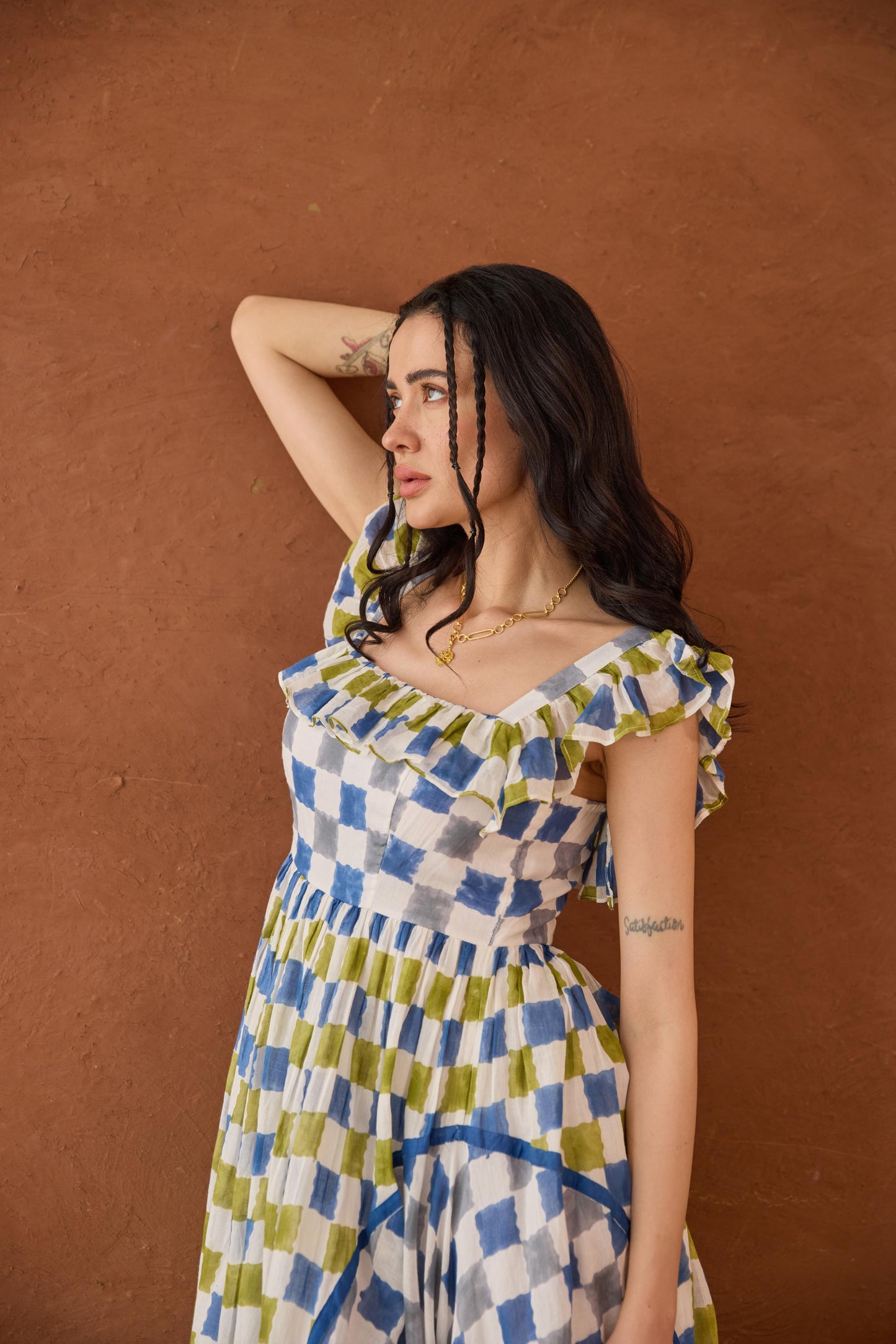 Sky Sketch Dress