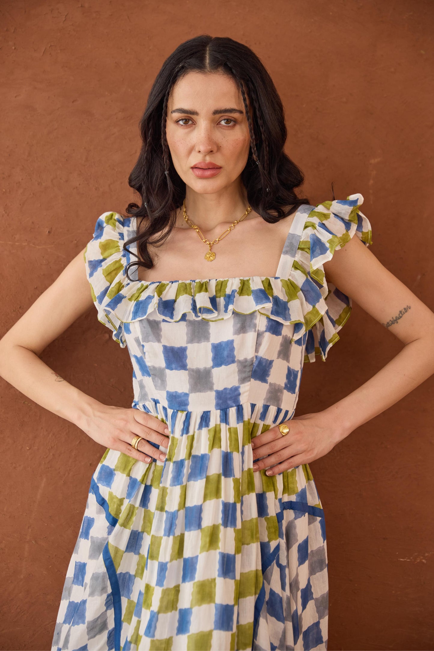 Sky Sketch Dress