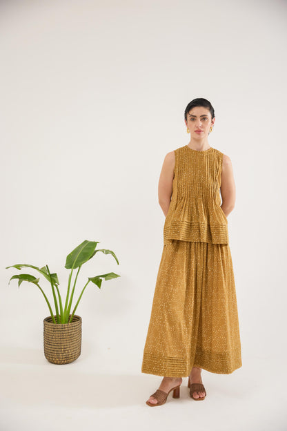 Mustard Mirage Skirt