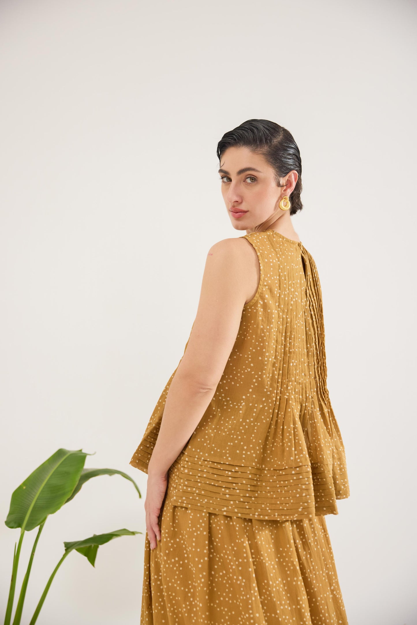 Mustard Mirage Skirt
