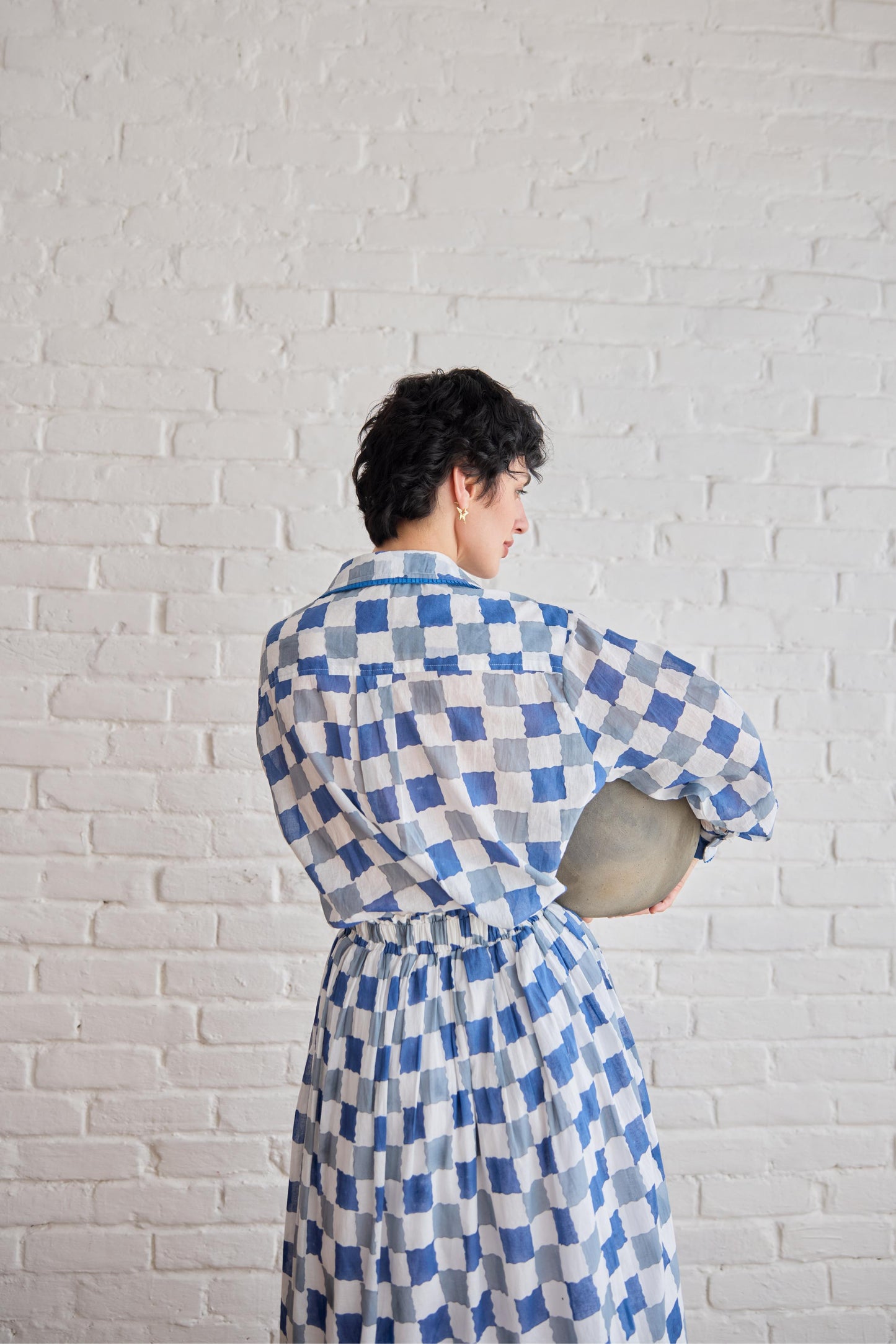 Blue Pixel Shirt