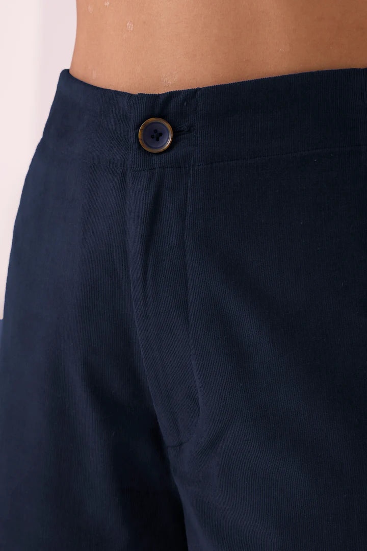 Hatchi Blue Corduroy Pants