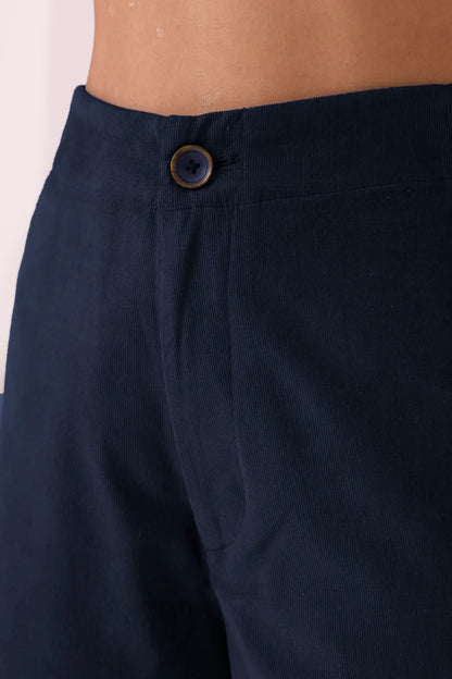 Hatchi Blue Corduroy Pants