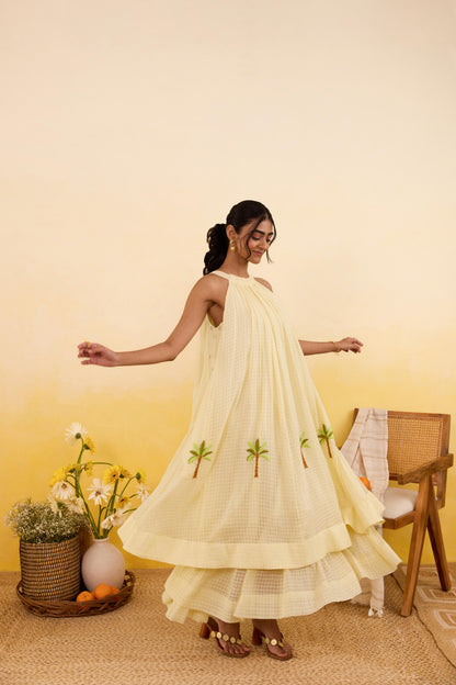 Palm Whisper Dress