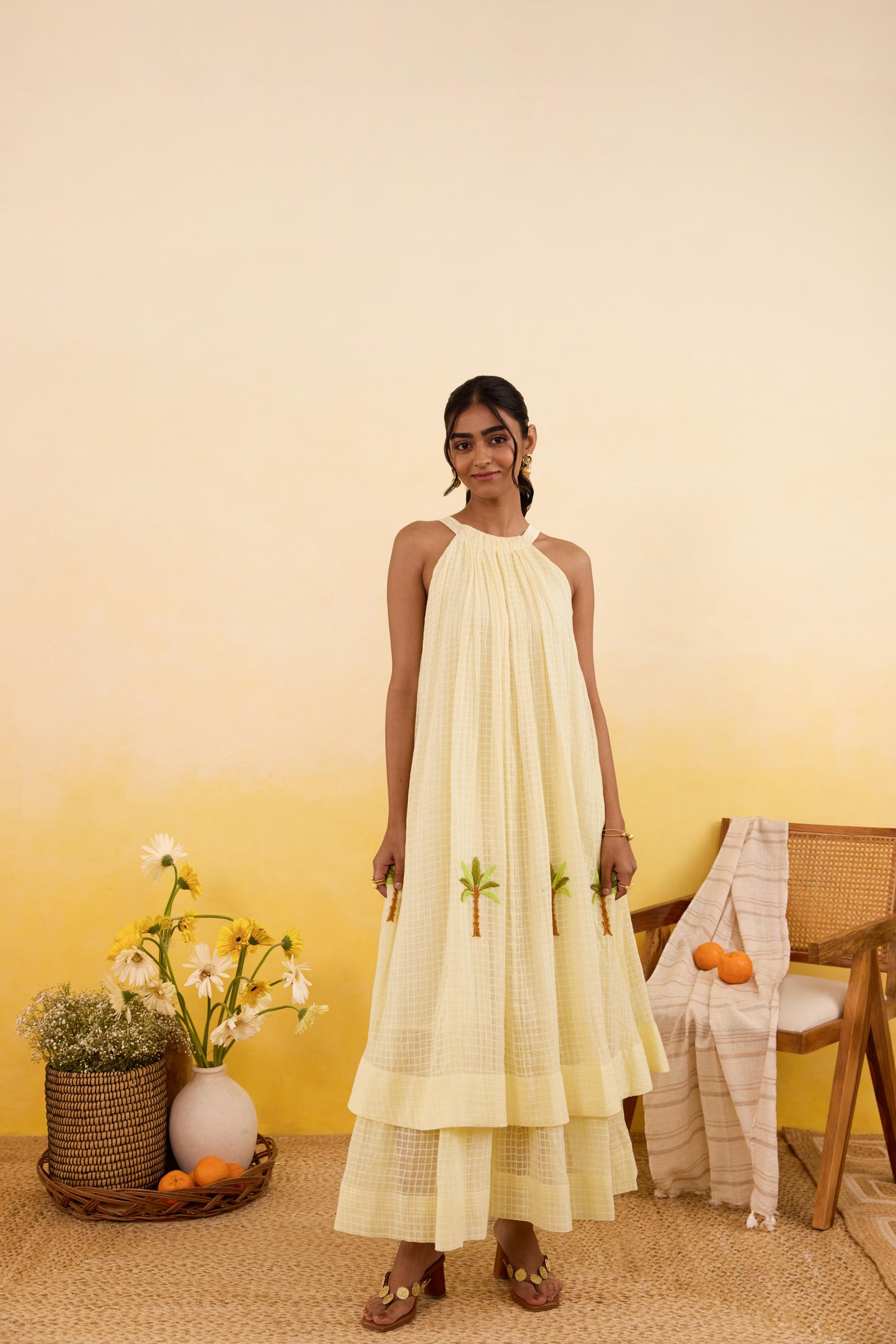Palm Whisper Dress