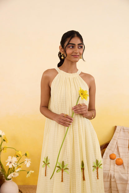 Palm Whisper Dress