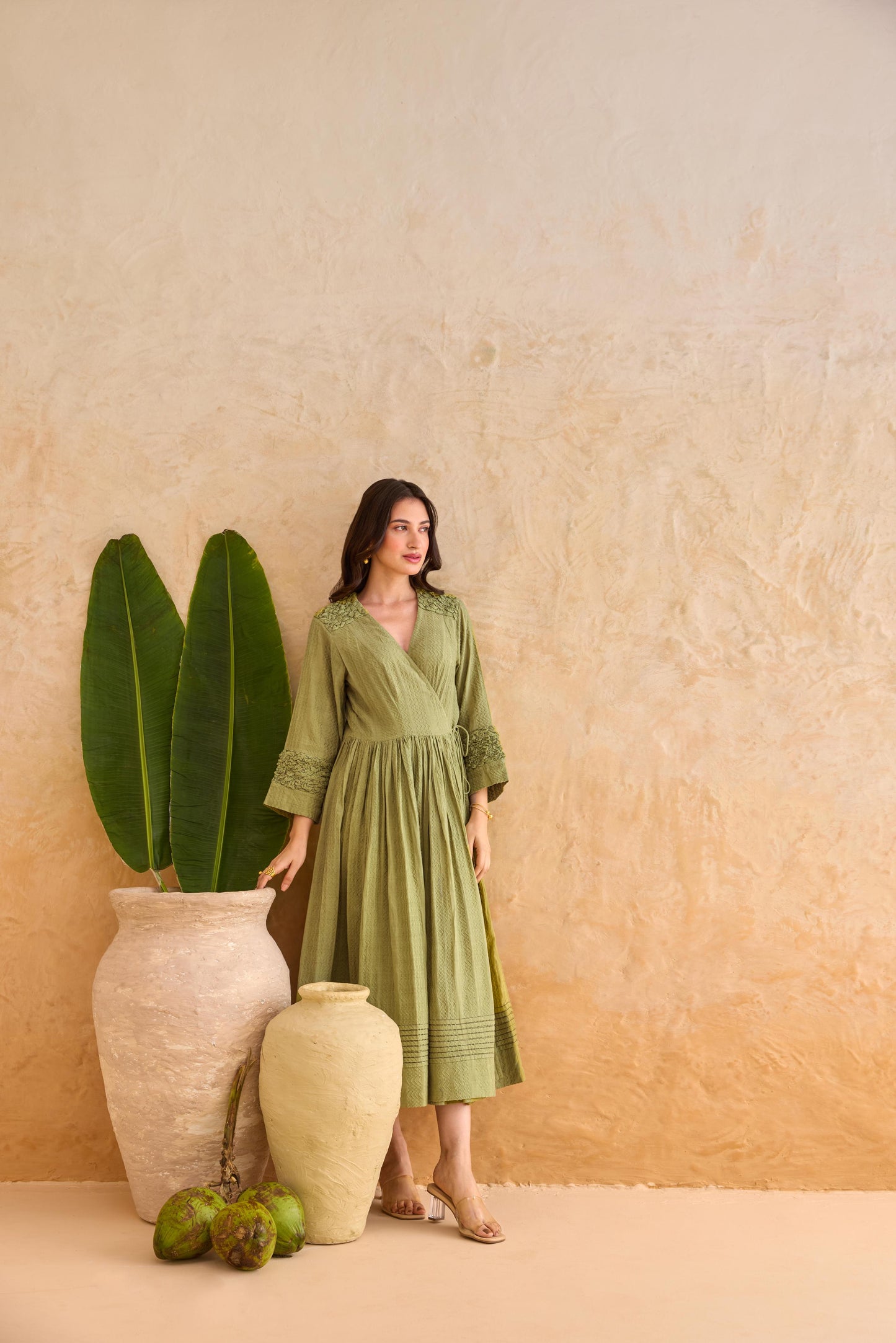 Olive Fern Dress