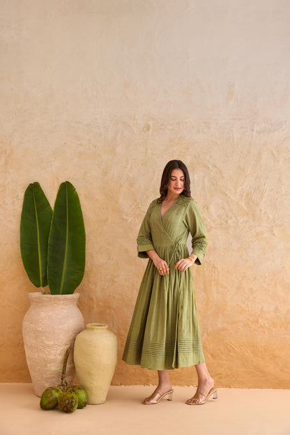 Olive Fern Dress
