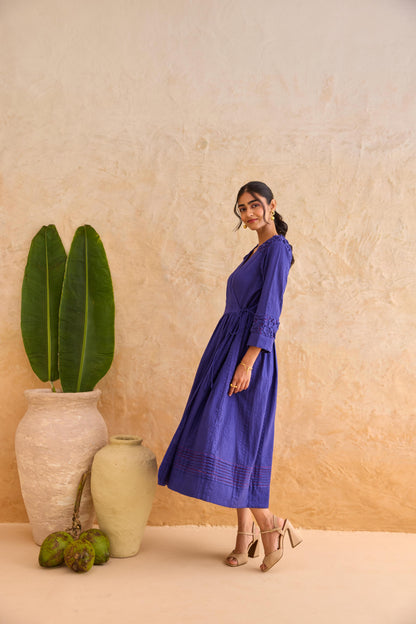Midnight Fern Dress