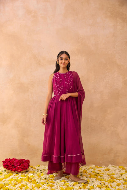 Berry Bash Kurta Set