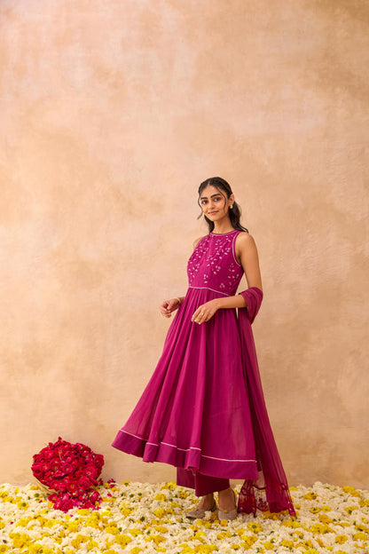 Berry Bash Kurta Set