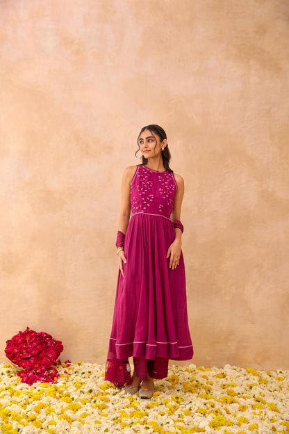 Berry Bash Kurta Set