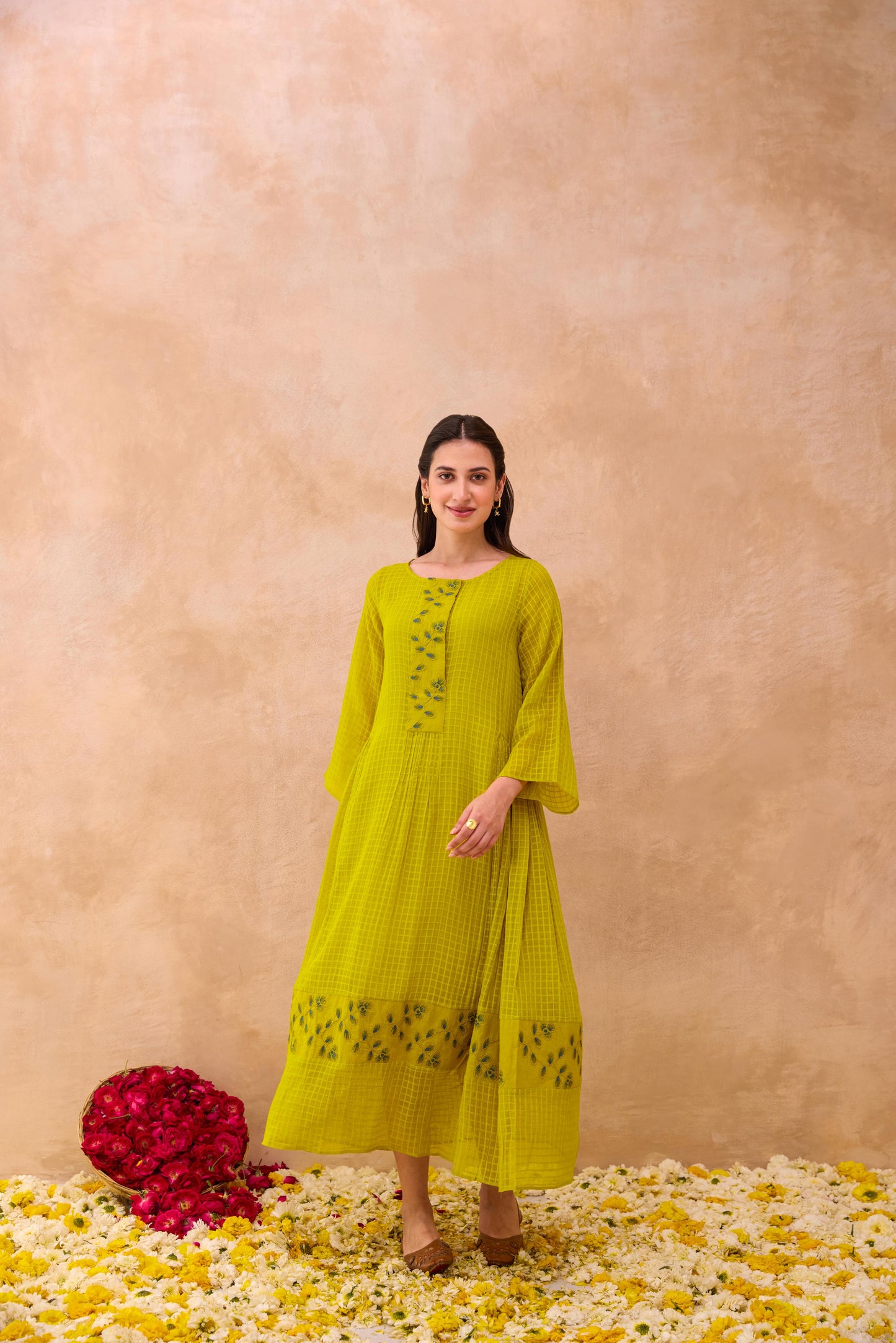 Sunlilt Meadow Dress