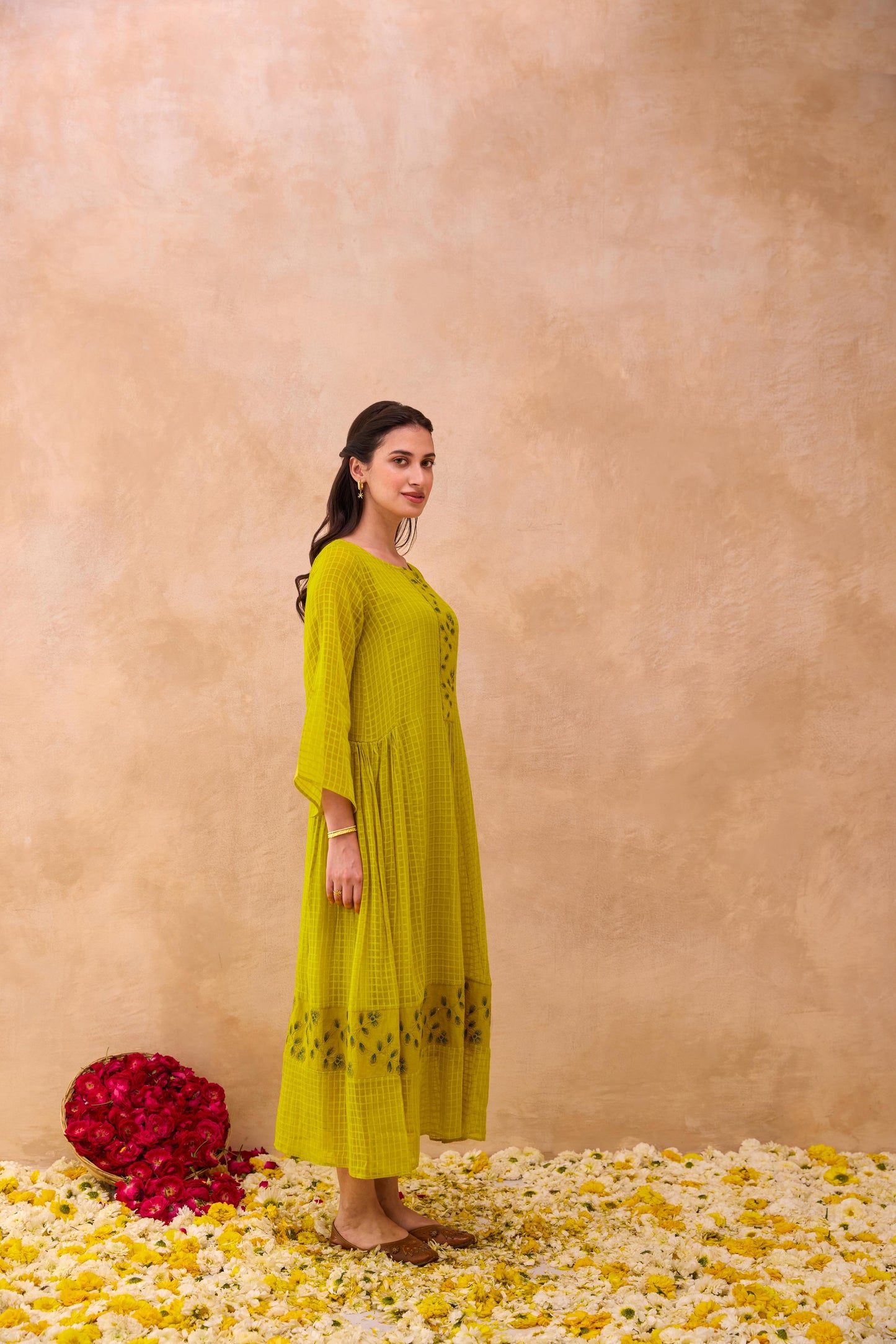 Sunlilt Meadow Dress