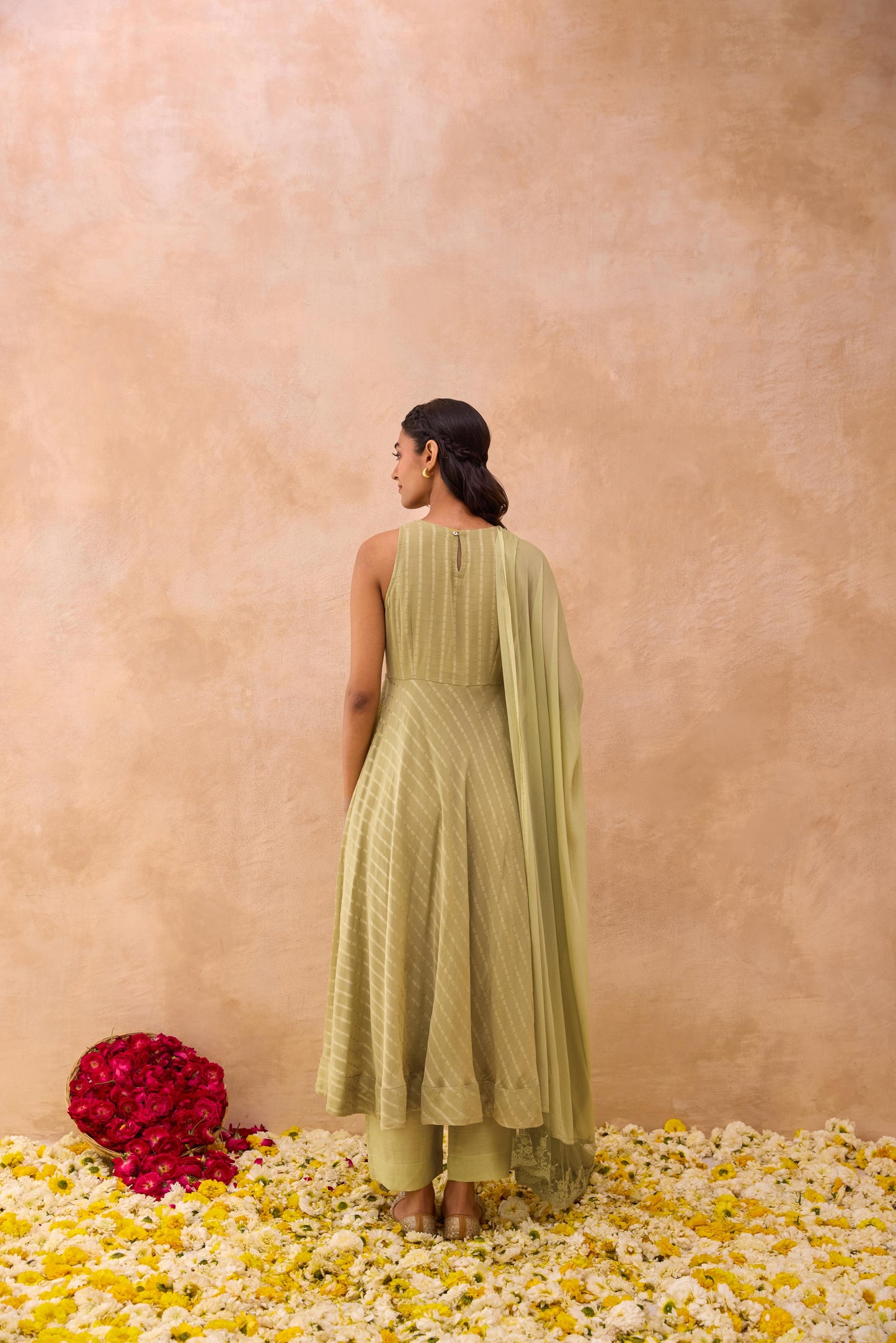 Olive Mist Kurta Set