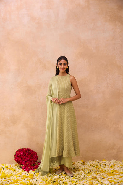 Olive Mist Kurta Set