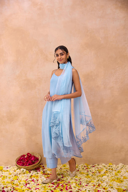 Serene Sky Kurta Set