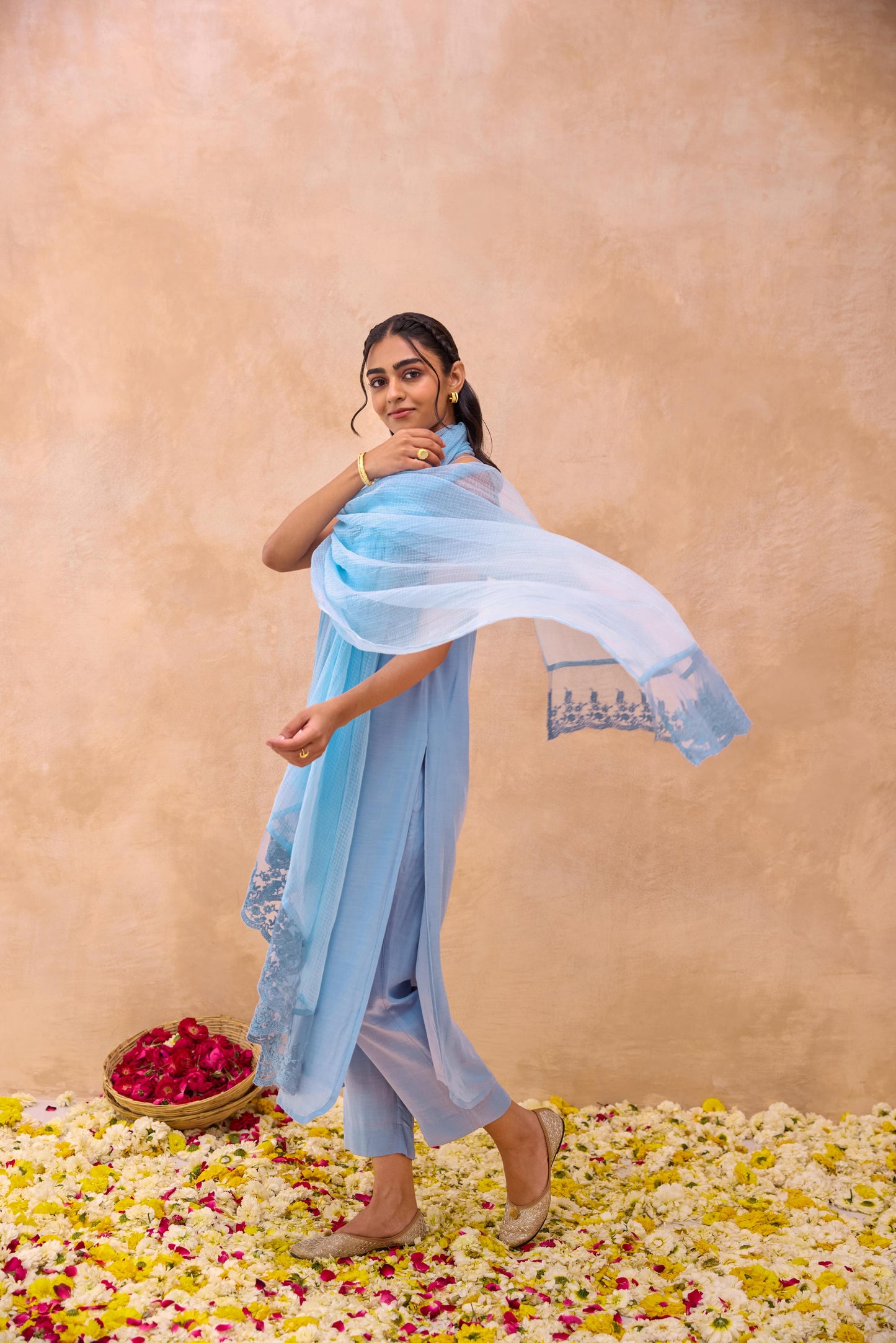 Serene Sky Kurta Set