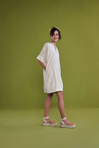 The Everyday Fern Handwoven Dress