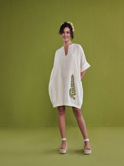 The Everyday Fern Handwoven Dress