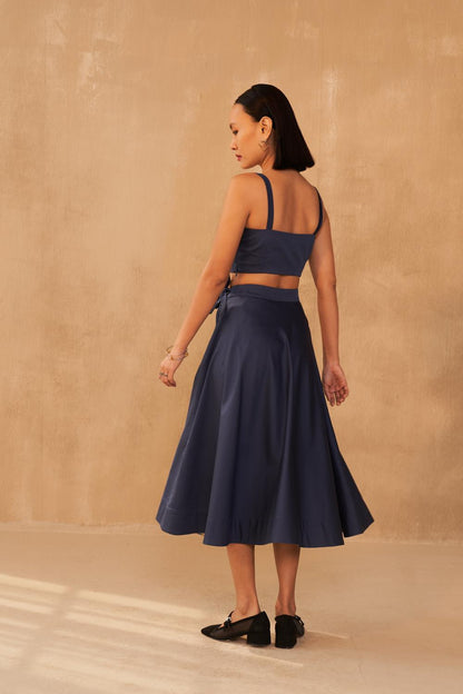 The Joyful Organic Cotton Midi Skirt