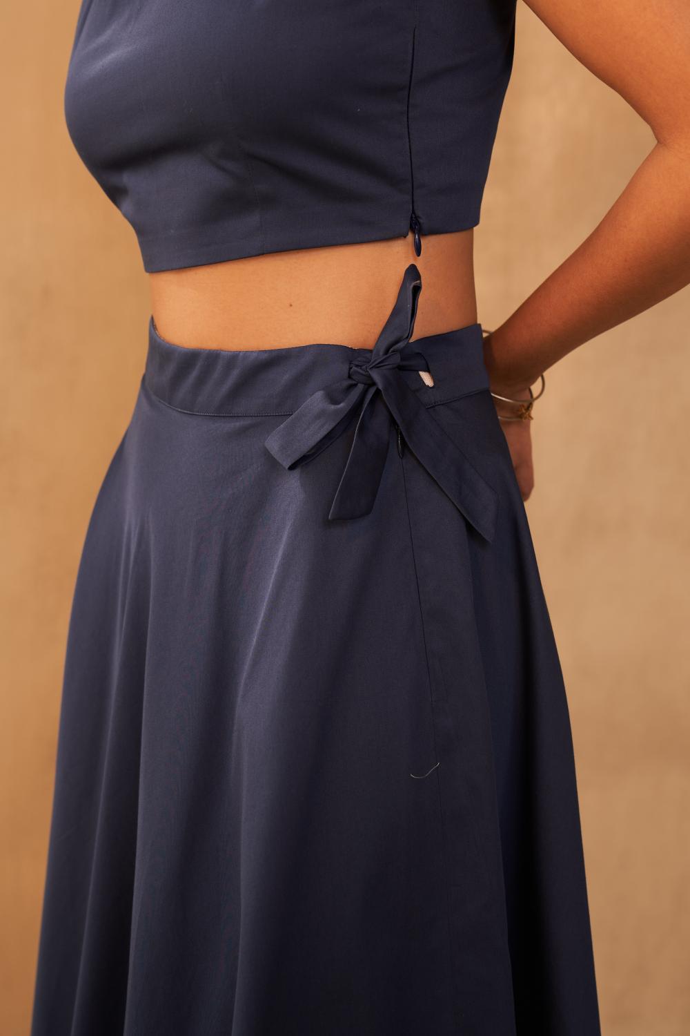 The Joyful Organic Cotton Midi Skirt