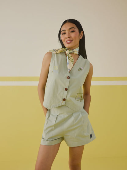 The Summer Organic Cotton Waistcoat