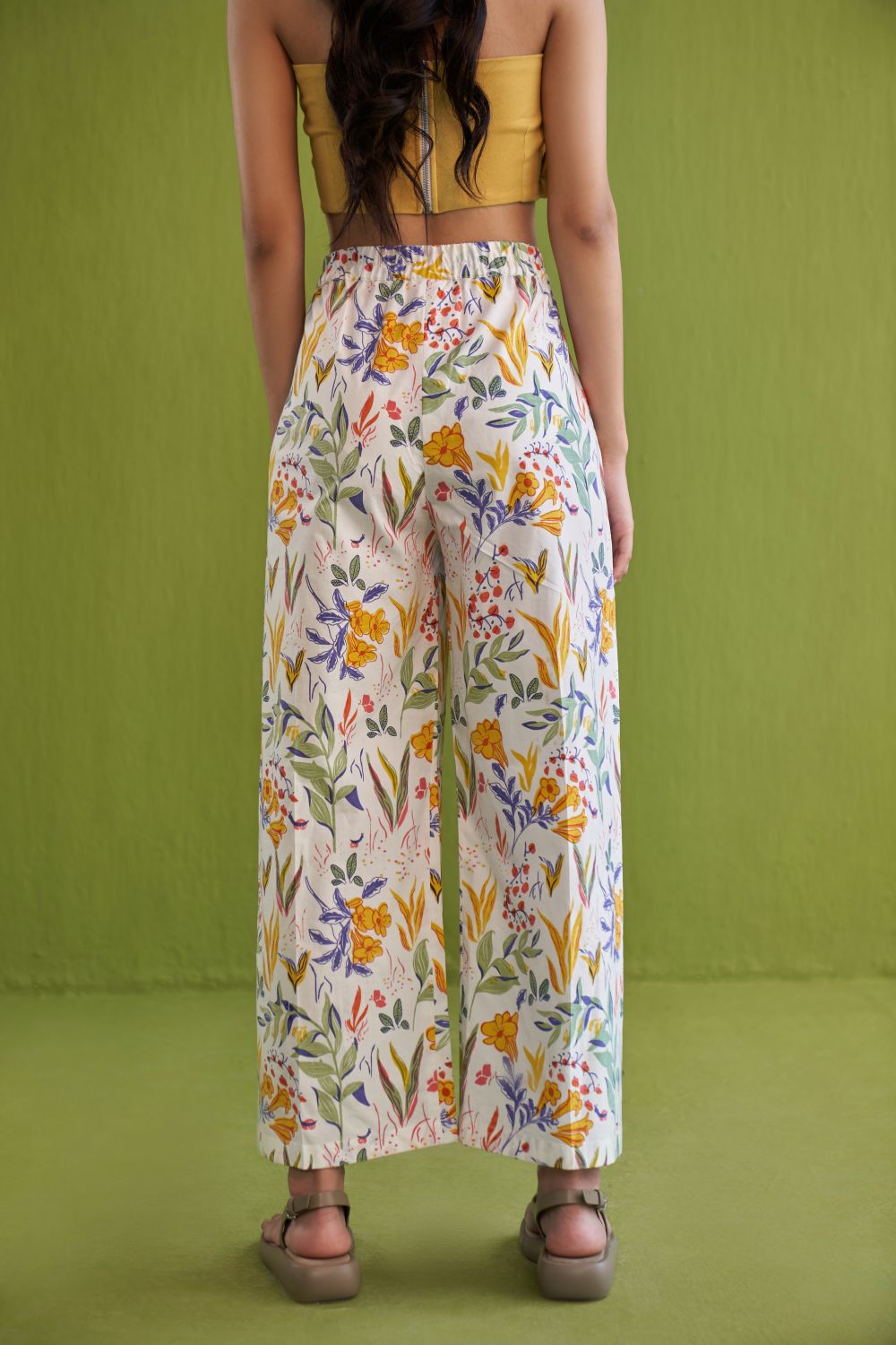 Tropical Garden Organic Cotton Trousers