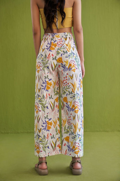 Tropical Garden Organic Cotton Trousers