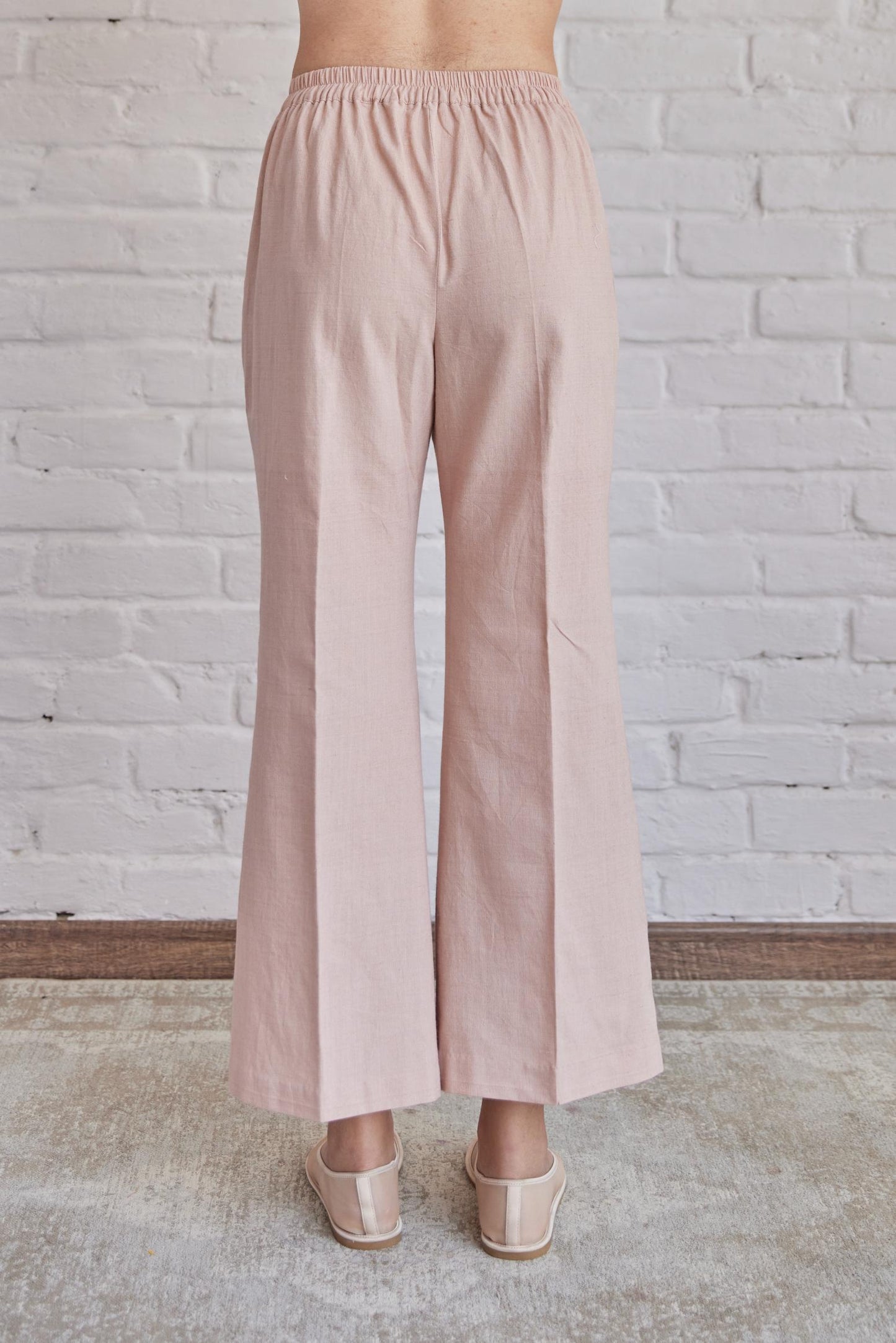 Pants Peachish Pink khadi