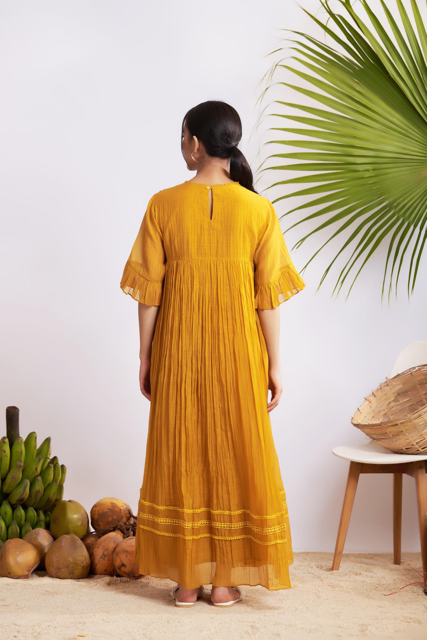 Amore Dress (Mustard)