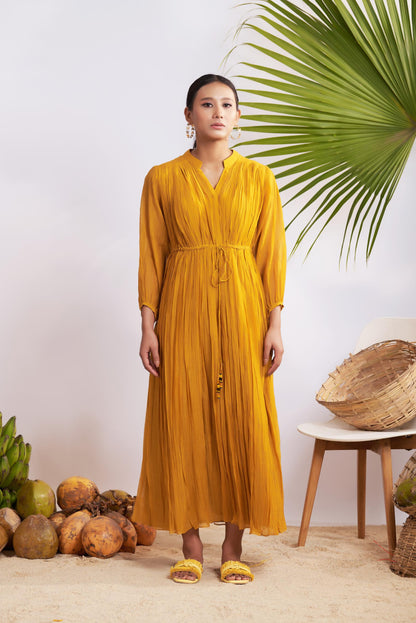 Rue Dress (Mustard)