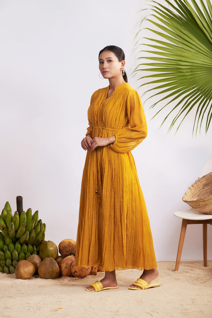 Rue Dress (Mustard)