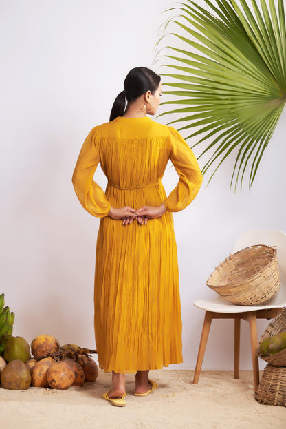 Rue Dress (Mustard)