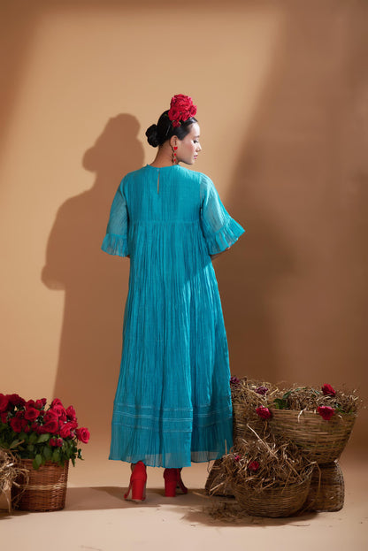 Amore Dress (Turquoise Blue)