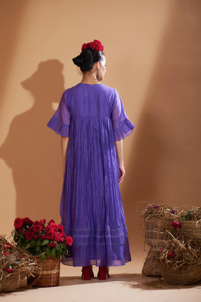 Amore Dress (Lilac Blue)