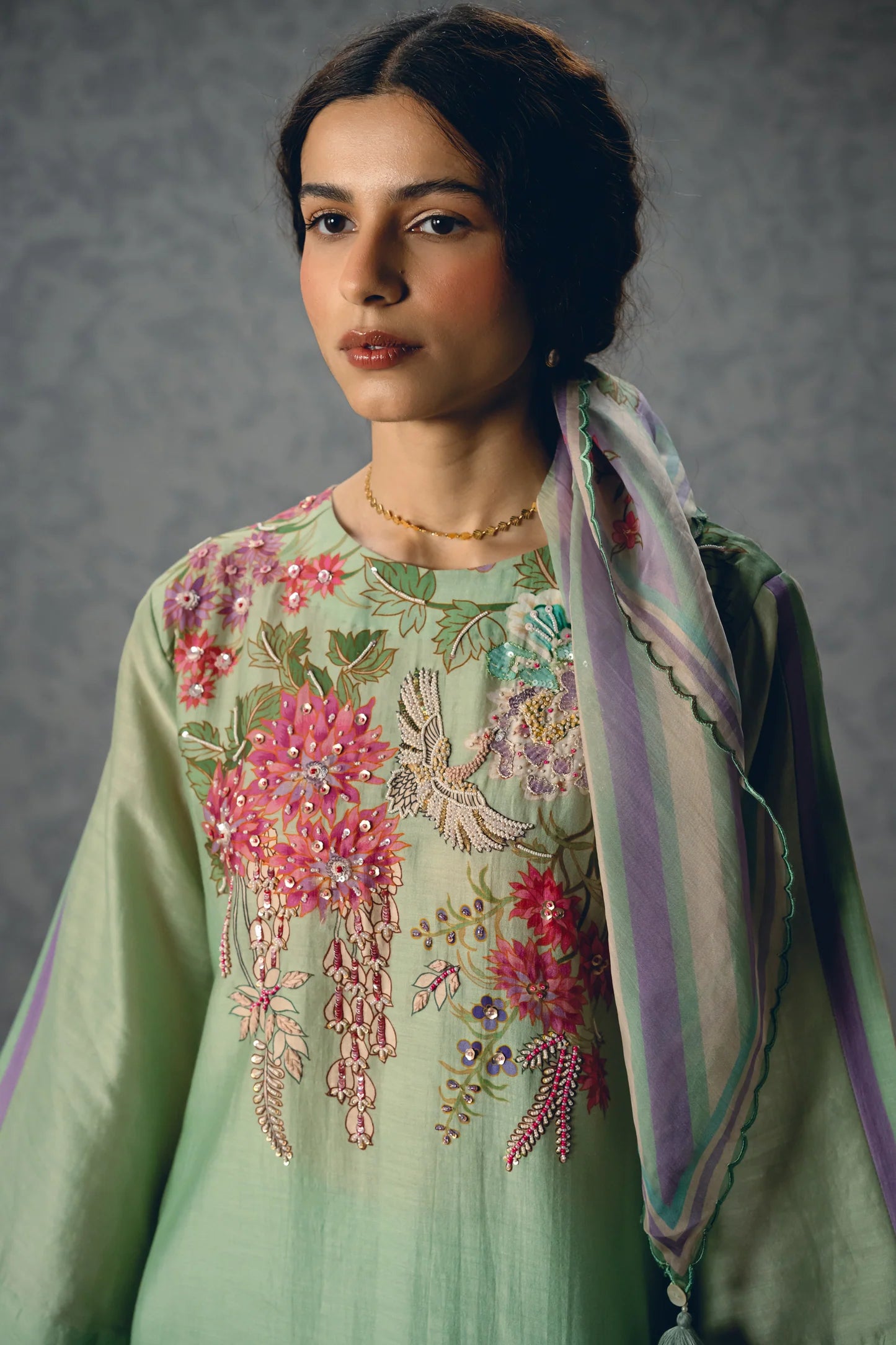Shiro Kurta Set