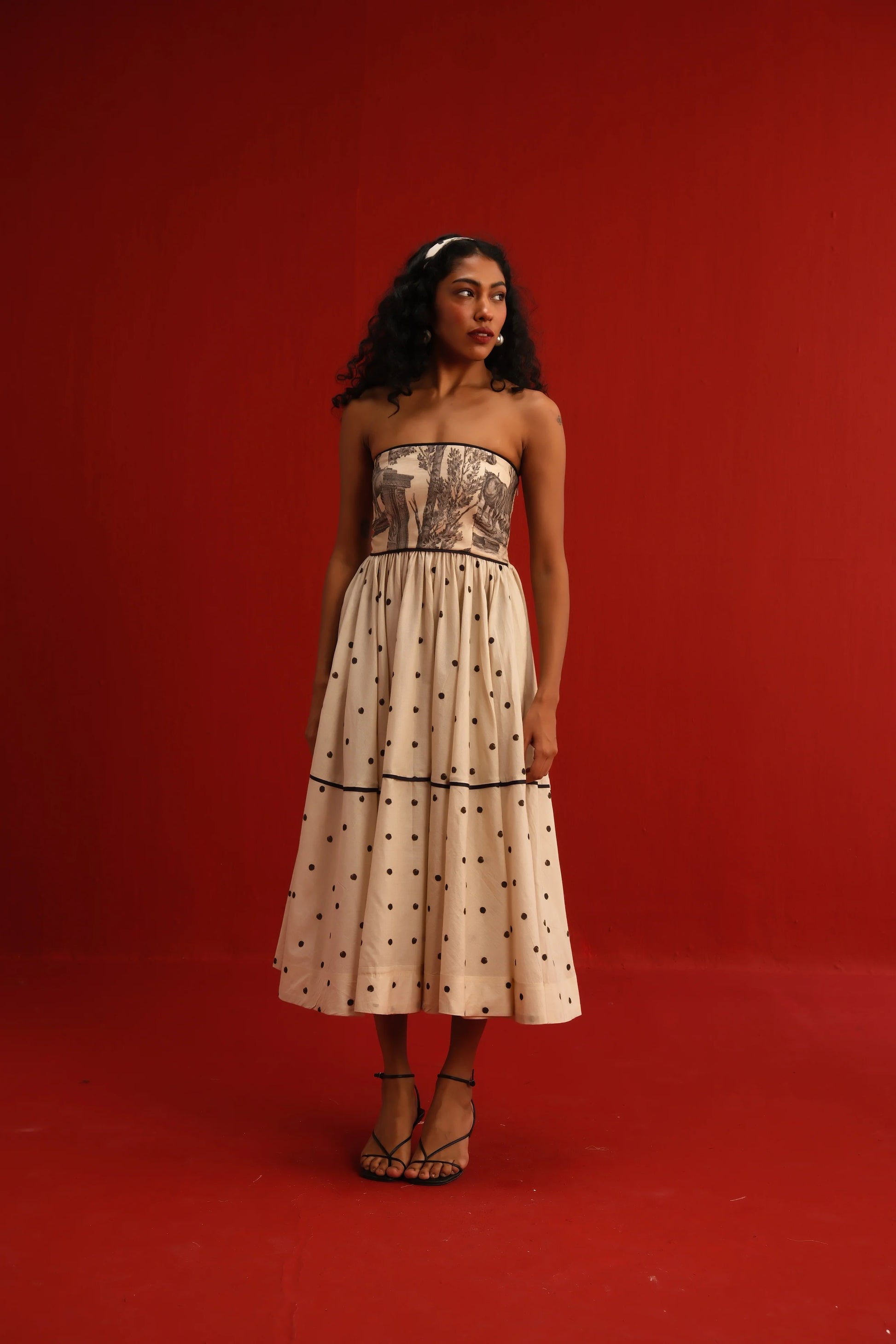 party dress by claudette Bardot